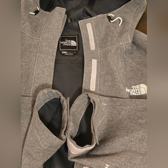 The North Face HyVent 2.5L Waterproof Gray Hooded Jacket XL - Picture 10 of 15